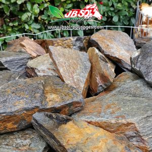 Bloc Roche Pissarra Gris Roller Prix à la Tonne