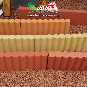 Bordure Rondin Ocre