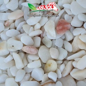 Galet Blanc/Rosé 7/15 Big Bag 350 Kg