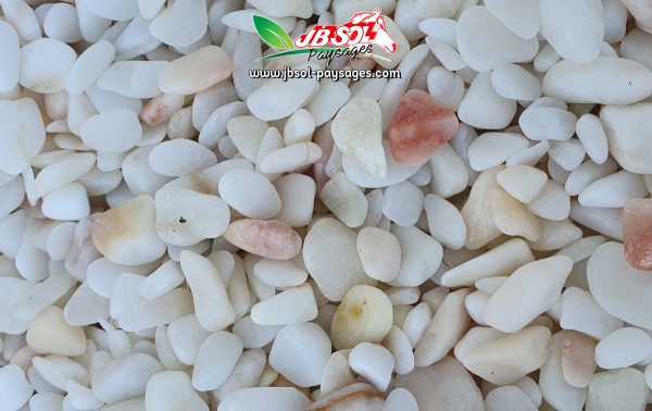 Galet Blanc/Rosé 15/25 Big Bag 350 Kg