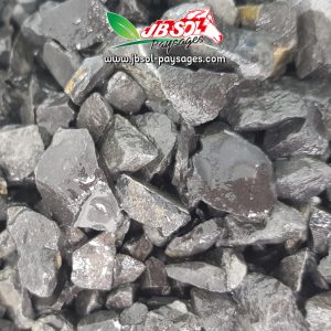 Gravier Concassé Noir Jet 6/14 (Basalte) Big Bag 500 Kg