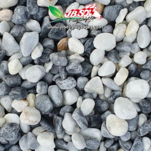 Gravier Roulé Icy Blue/Blanc 15/25 (Marbre) Big Bag 500Kg