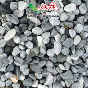 Gravier Roulé Icy Blue/Noir 15/25 (Basalte/Marbre) Big Bag 500Kg