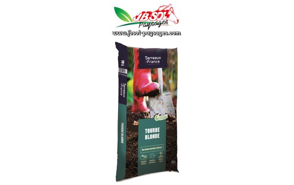 Tourbe Blonde Balle 250 L, Palette de 18 Balles
